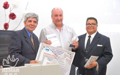 Remar Mendoza recibe Premio UPIM a la mejor labor de contención socio-espiritual.